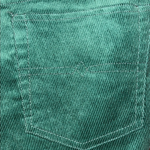 NWT - Peter Christian - Men's Emerald Flat Front Corduroy Pants - Size 36 x 30 - Picture 10 of 11